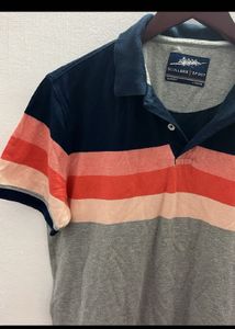 Striped Polo T-Shirt
