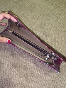 Maroon Clutch