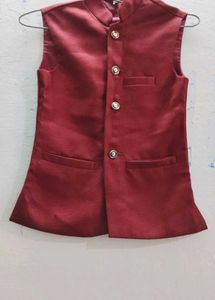 Maroon Waistcoat