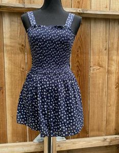 HOLLISTER SAIDIE REMOVABLE STRAP ROMPER