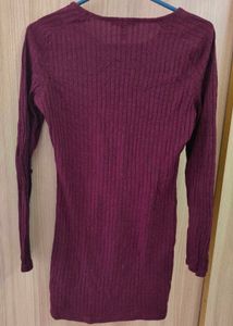 Mango Ribbed Knit Mini Dress 👗✨