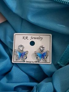 Korean Butterfly Earrings 🦋