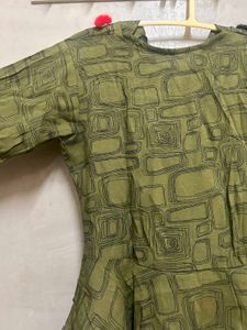 Olive Green Top