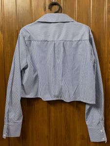 Striped Crop Top Shirt