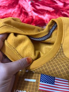 Musturd Yellow Sweatshirt
