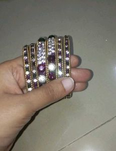 Vintage Inspired Bejeweled Bangles