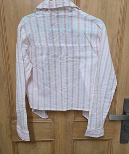 Striped Crop shirt