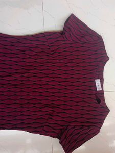 Magenta Bodycon Dress 👗