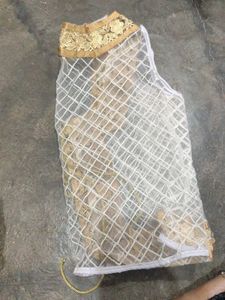 White Jacket With Gold Lace