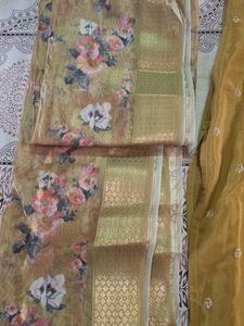 Elegant Embroidered designer Kurta.pant with dupat