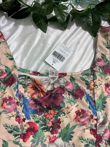 sss Floral Corset Top