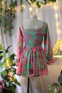 Floral Print Mini Dress