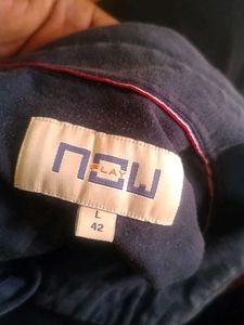 Navy Blue Long Sleeve Shirt