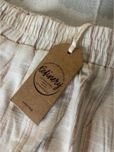 New With Tag Refinery Linen Co-ord Set