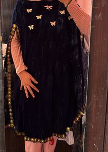 Style Navy Blue Cape