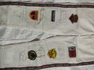 Unique Patch Jeans