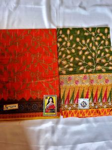 Two New Cotton Saree