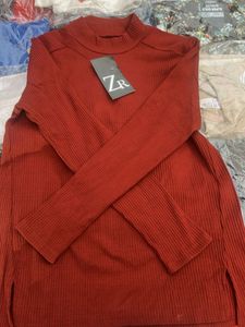 Stylish Mock Neck Top