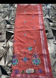 New Saree With Blouse Piece