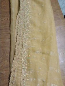 Embroidered salwar suit with dupatta