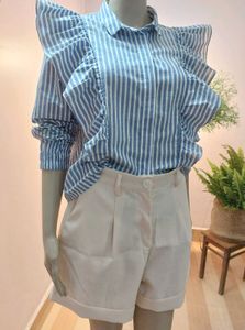 Korean Style Pleated Shorts