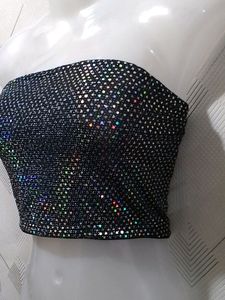 Beautiful Strip less Top M Size
