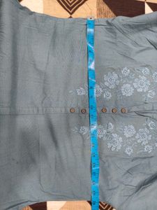 Blue Grey Kurti
