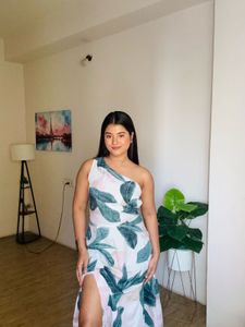 Slit Floral Dress 💚