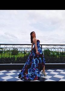 Floral Hi-Lo Dress