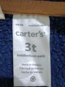 carters Blue Fleece Jacket