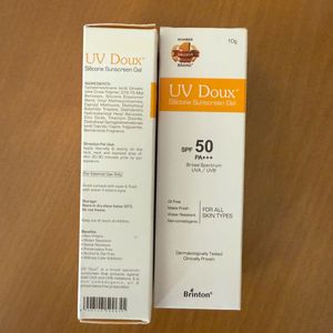 UV Doux Silicone Sunscreen Gel