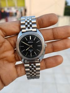 HMT Kohinoor Black Dial Watch