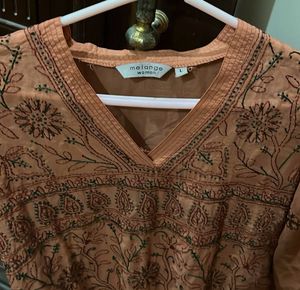Orange Kurti