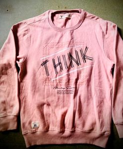 Pink Graphic Sweatshirt