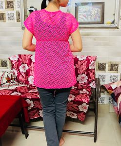 NEON PINK TOP