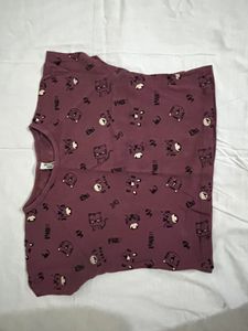 Cute Tiger Print T-Shirt