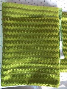 2 Nos , Green Sheer Door Curtain