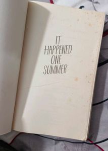 &#34;It Happened One Summer&#34; by Tessa Bailey