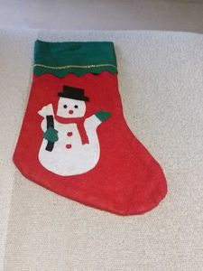 Festive Snowman 4 Christmas Stocking