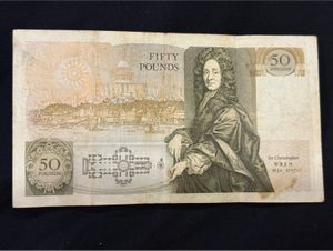 Bank of England £50 Note