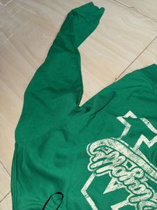 H&amp;M Green Printed Sweater