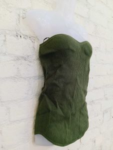 Y2k Ribbed Knit Top