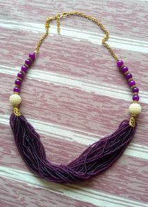 DIMIKI Alloy Purple Jewel Set