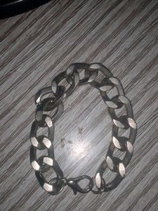 Chunky Silver Chain Bracelet