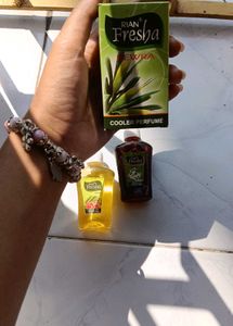 traditional cotton saree With Cooler Perfume Combo