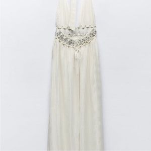 Zara LM Bloggers Fav Beaded Maxi Dress From NY