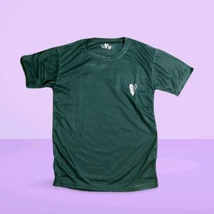 Dark Green Graphic Tee