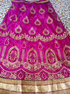 Mesmerizing Rose Lehanga Choli
