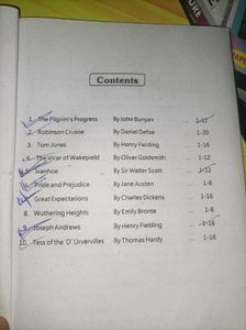 English Literature M.A. Semester-I