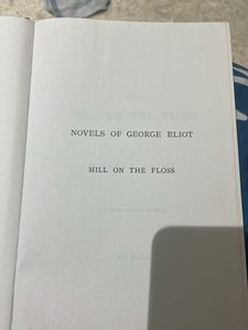 Book The Mill On Floss